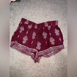 Charlotte Russe flowy shorts